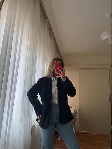 Koton Koton kadife blazer ceket