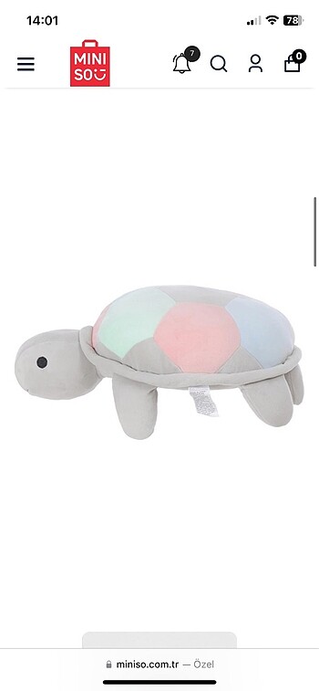 Miniso peluş yastık
