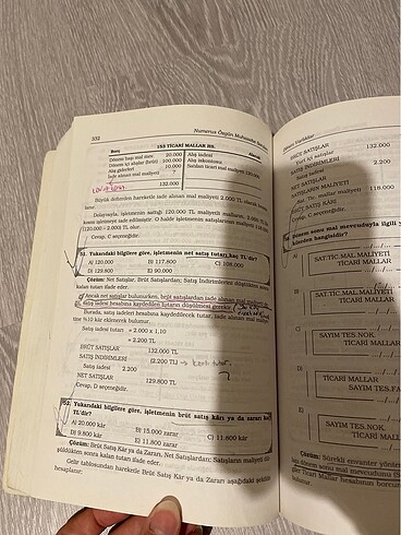 Numerus Özgün Muhasebe Soruları