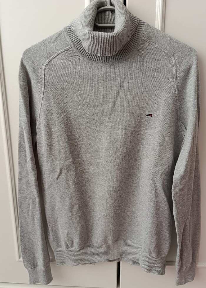 Tommy Boğazlı Kazak - Görsel 2