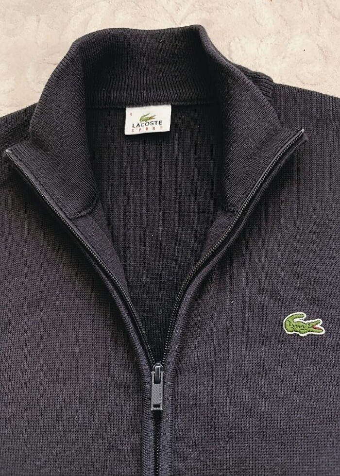 Lacoste Fermuarlı Hırka  - Görsel 4