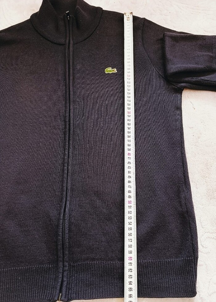 Lacoste Fermuarlı Hırka  - Görsel 5