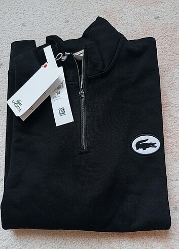 Lacoste Yarım Boğazlı Sweatshirt  - Görsel 6