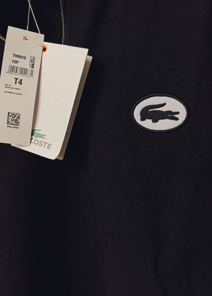 Lacoste Yarım Boğazlı Sweatshirt  - Görsel 5