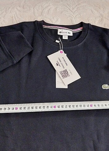 Lacoste Orijinal Sweatshirt/ Siyah - Görsel 4