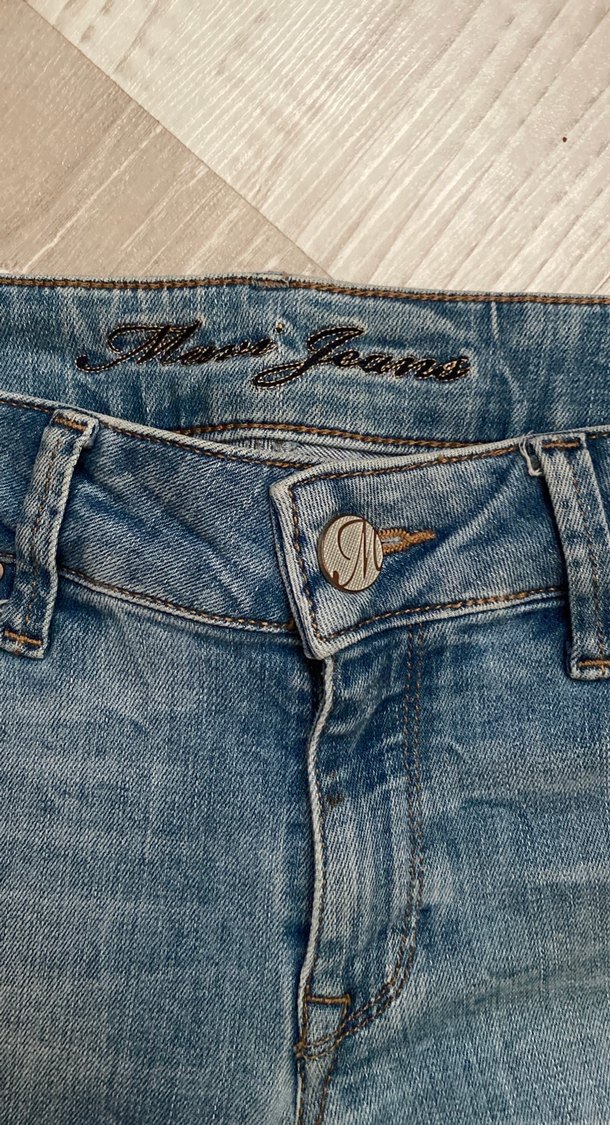 Kadın Eskitlemi Normal Boy Denim Jean - Görsel 2