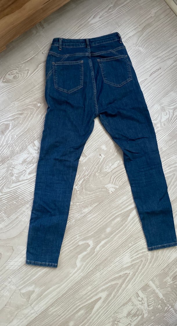 Kadın Lacivert Denim Regular Fit Jean - Görsel 3