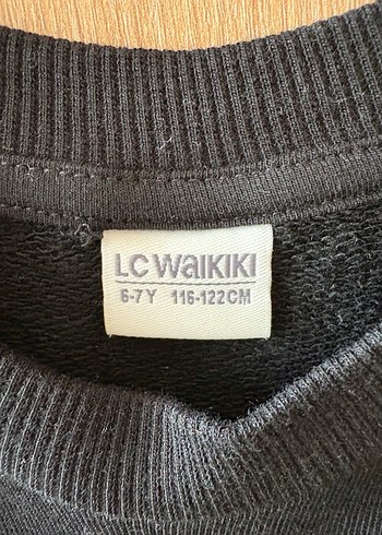 Kız Çocuk Siyah Baskılı Sweatshirt - Görsel 2