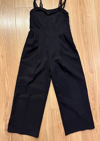 Düğmeli Siyah kız Çocuk Kumaş Pantolon - Görsel 2