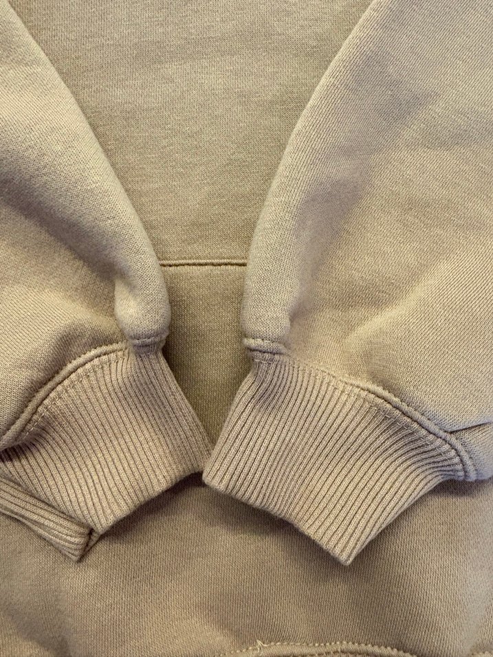 Bej Kapüşonlu Erkek Çocuk Sweatshirt - Görsel 3