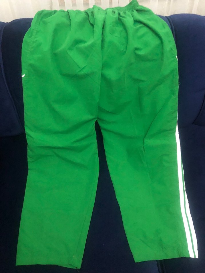 Yeşil Adidas Fermuarlı Erkek Eşofman Altı - Görsel 3