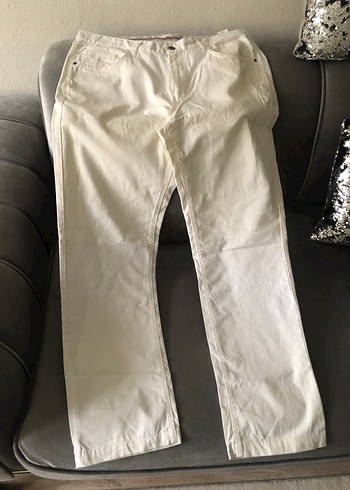 Erkek Beyaz Pantolon - Görsel 4