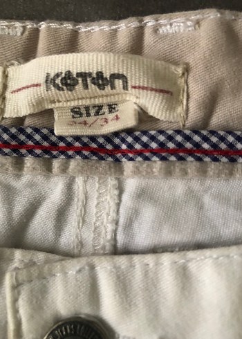 Erkek Beyaz Pantolon - Görsel 2