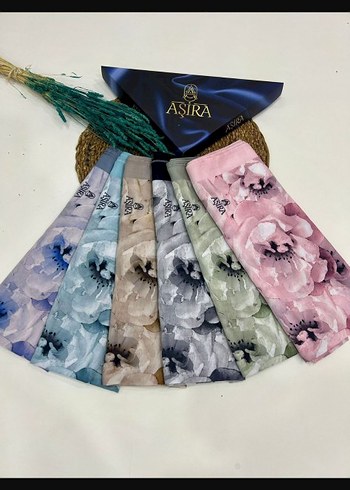 ASIRA Çok Renkli Püsküllü Kadın Fular