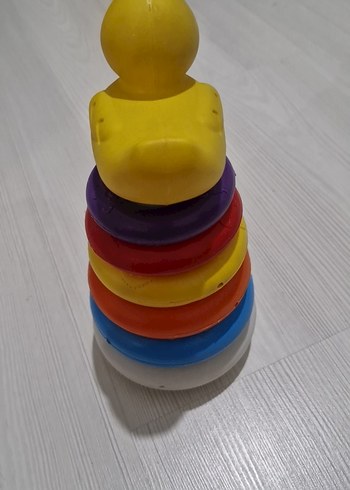  Beden Renk Renkli Eğitici Halka Oyuncak