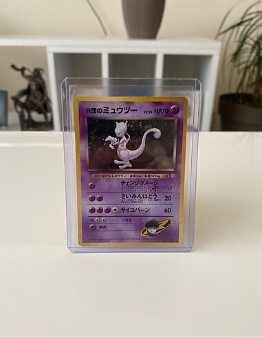 1999 Rocket?s Mewtwo Holo Pokemon Kartı