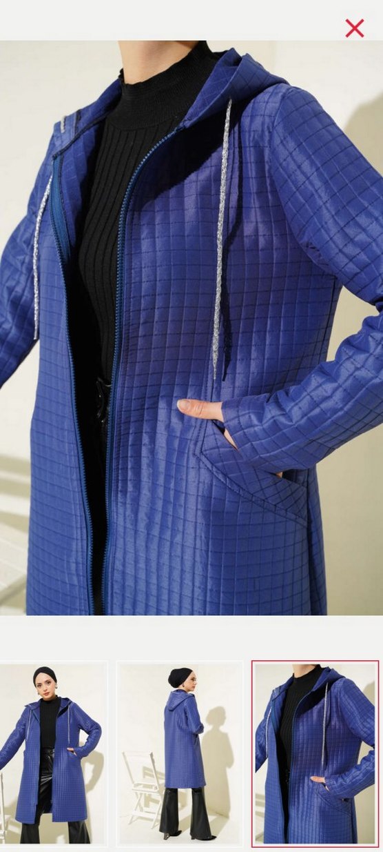 kapitone mont - Görsel 2