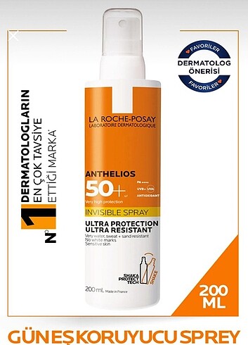 Beden GÜNEŞ KREMİ LA-ROCHE POSAY