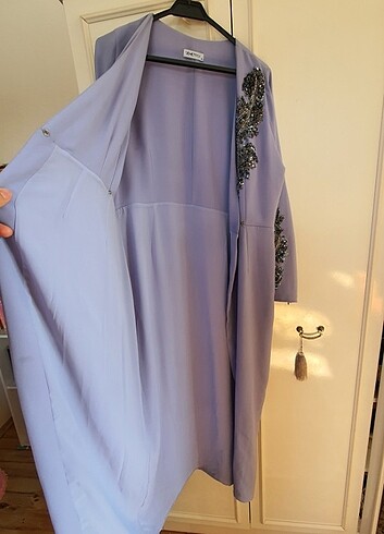 42 Beden mavi Renk Demet ipek, senna design, h&m, vakko, beymen, invee, ncl, senay