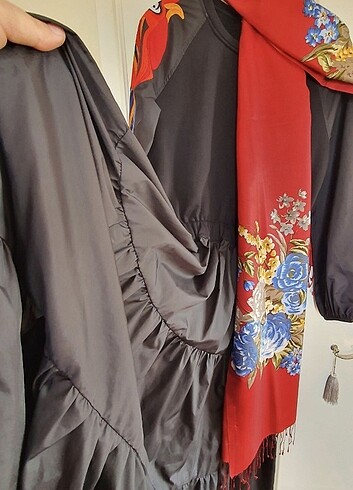 l Beden Unique paraşüt uzun elbise ithal zara mango senna design ipekyol