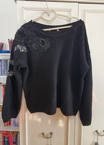 Boncuklu kazak h&m zara mango ipekyol ekol