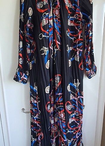 universal Beden İthal saten piliseli elbise zara mango ipekyol next gusto