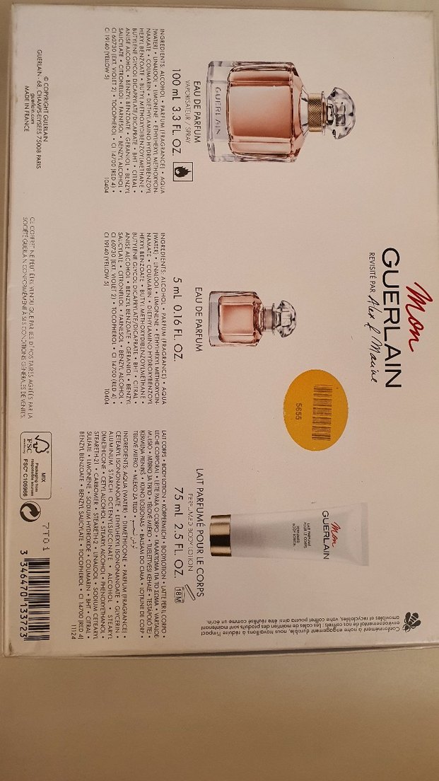 Guerlain Mon Kadın Parfümü şişesi kutusu orijinal — görsel 2/2