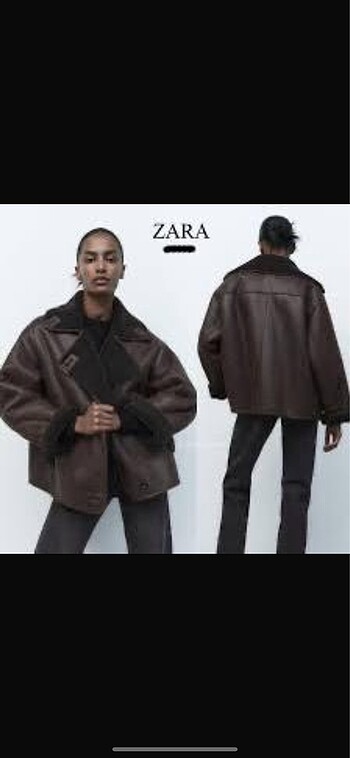 Zara Acı Kahve Mont