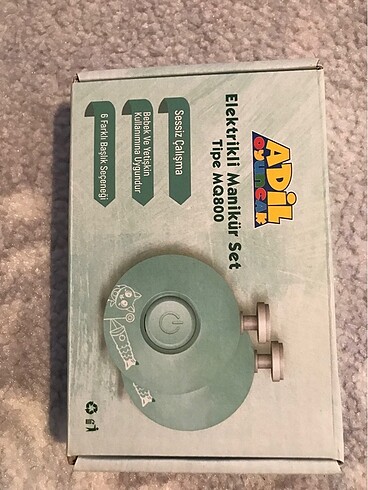 Elektrikli manikür set