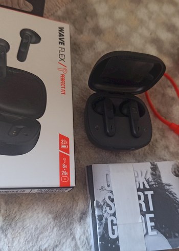 JBL Wave Flex Kablosuz Kulaklık Siyah