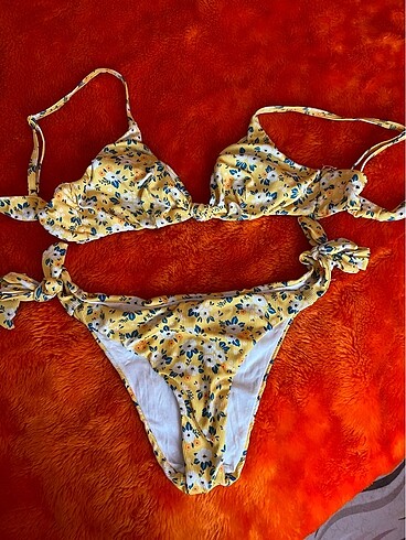 Penti sarı bikini takımı