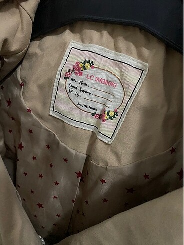 Çocuk trençkot - Görsel 3