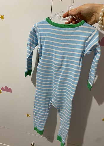 Carter's Carters fermuarlı bebek tulumu