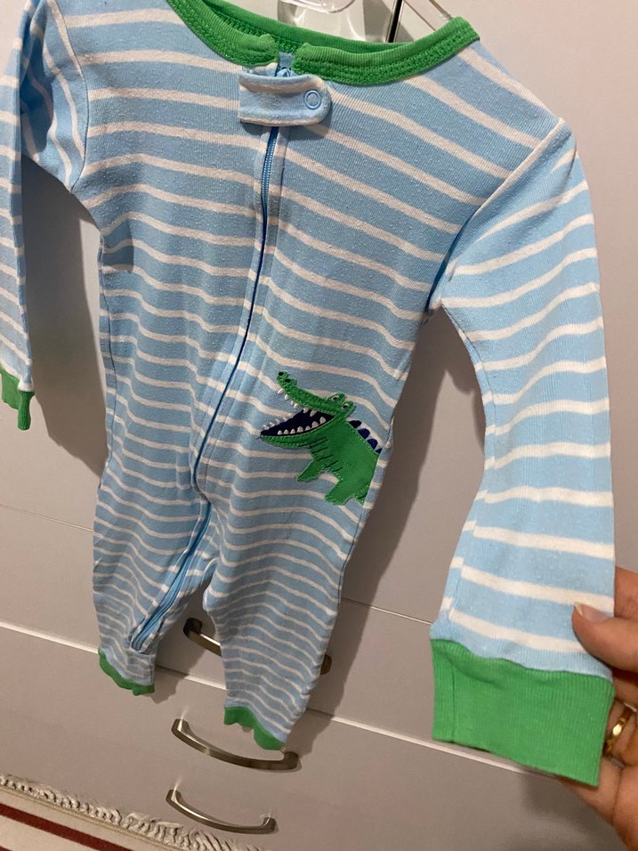 Carters fermuarlı bebek tulumu - Görsel 2