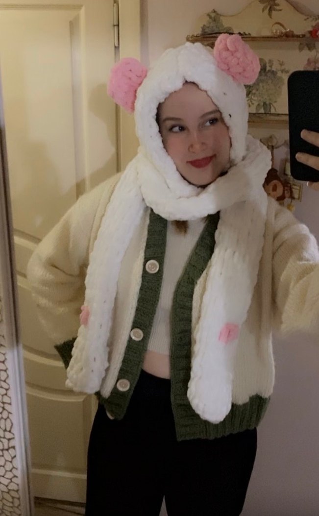 Balaklava,atkı bere. - Görsel 2