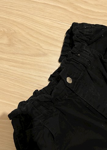 Defacto Kadın Siyah Bol Kesim Denim Pantolon - Görsel 2