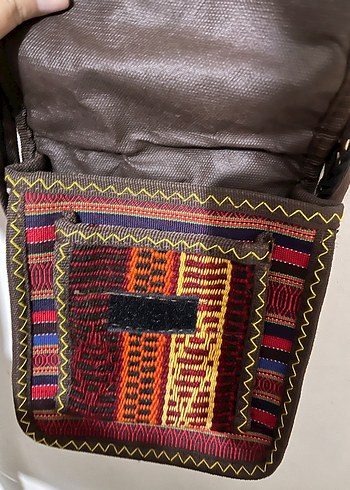 Desenli Bohem Kadın Çapraz Çanta - Görsel 3