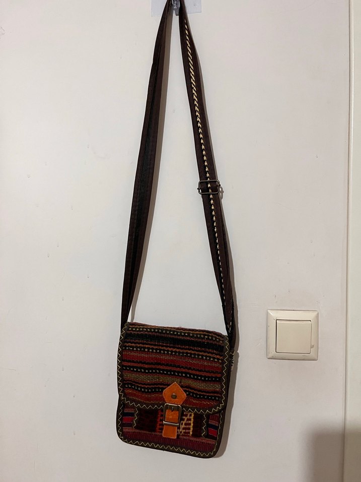 Desenli Bohem Kadın Çapraz Çanta - Görsel 2