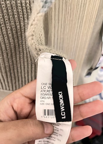 Gri Erkek Midi Boy Atkı - Görsel 2