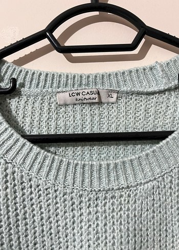 Gri Örgü Kadın Uzun Kollu Triko - Görsel 2