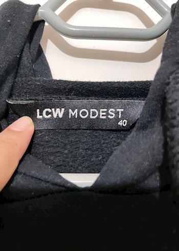 Siyah Kapüşonlu Uzun Kadın elbisesi - Görsel 2