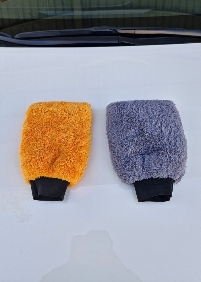 Oto Yıkama Eldiveni İçi Astarlı - Görsel 3