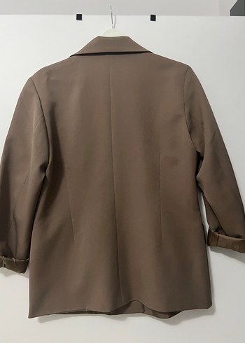 Trendyol & Milla Düğmeli Kahverengi Kadın Blazer Ceket