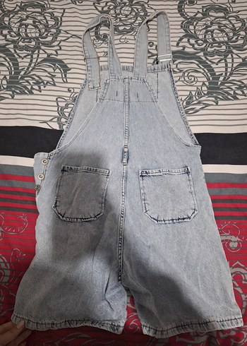 Kadın Denim Tulum - Görsel 2