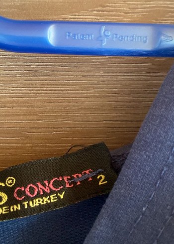 Kısa mavi kap pullu - Görsel 3