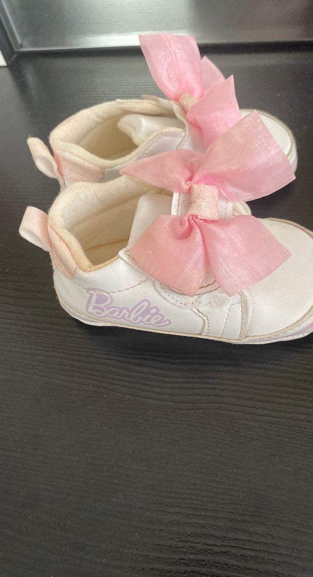 Kız Bebek Beyaz İlk Adım Ayakkabısı - Görsel 3