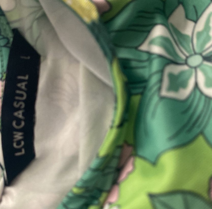 Yeşil Çiçek Desenli Bohem tunik elbise - Görsel 3