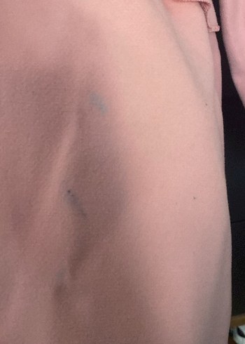 Kız Çocuk Düğmeli Pembe Kaban - Görsel 3