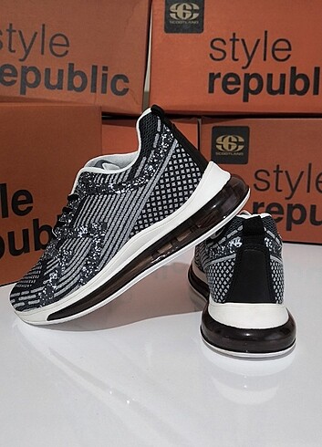 40 Beden siyah Renk SCOOTLAND SNEAKER SPOR AYAKKABI