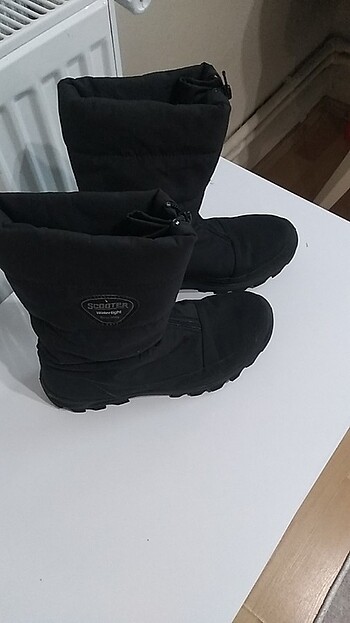36 Beden siyah Renk Scooter Su Geçirmez Günlük Kadın Bot Siyah